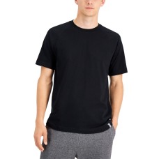 Alfani Mens Raglan Alfatech T-shirt, Black, Small