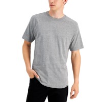 Alfani Mens Raglan Alfatech T-shirt, Gray, Small