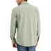  Men’s Regular-Fit Solid Shirt, Olivine, Small