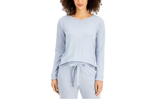  Thermal Sleep Top, Blue, Small
