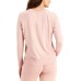 Ultra-Soft Crew Neck Pajama Top, XX-Large, Pink