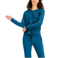 Alfani Ultra-Soft Crew Neck Pajama Top