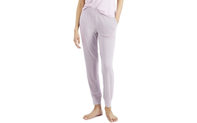  Ultra-Soft Knit Jogger Pajama Pants, X-Small, Purple