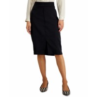 Alfani Womens Above The Knee Evening Skirt, Black, 12