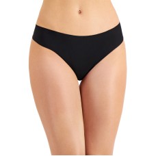 Alfani Women’s Laser-Cut Thong Underwear, Black, Small