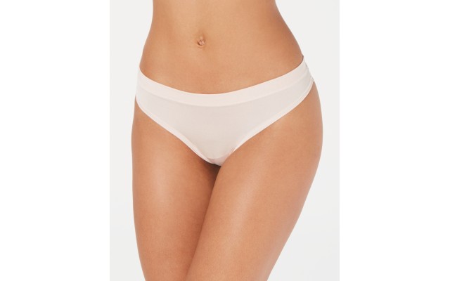  Womens Ultra Soft Mix-and-Match Thong Underwear, Light Pink, XL