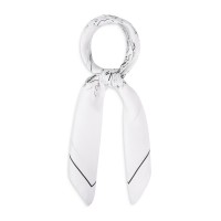 Allsaints Peace Silk Bandana, White