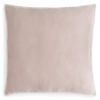 Amalia Home Collection Stonewashed Linen Euro Sham, Pair, Pink, Pair