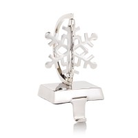 Aman Imports Snowflake Stocking Holder