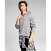 And Now This Men’s Cozy Fleece Hoodie, Gray, Large