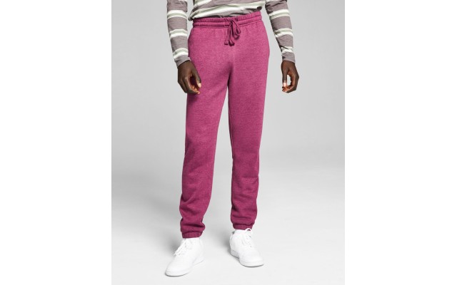  Men’s Fleece Jogger Sweatpant, L