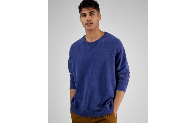  Men’s Raglan Sweatshirt, Blue Depth, XX-Large