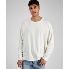 And Now This Men’s Raglan Sweatshirt, White, X-Large