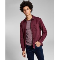 And Now This Men’s Regular-Fit Solid Knit Shirts, Red, Large