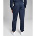  Mens Run Club Fleece Sweatpants, Large, Navy