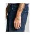  Mens Slim-Fit Maximum Stretch Destroyed Jeans, 34X32, Blue