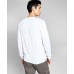  Mens Solid Fleece Sweatshirts, Off-White, Large