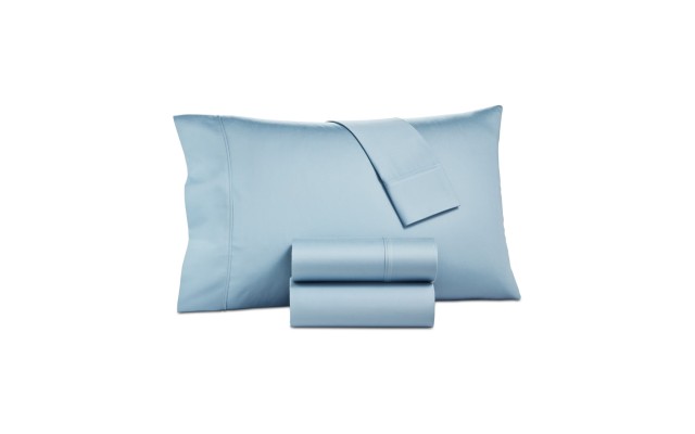  Camden Sateen 1250 Thread Count 4 Pc. Sheet Sets, Blue, King