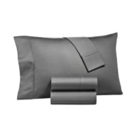 Aq Textiles Camden Sateen 1250 Thread Count 4 Pc. Sheet Sets, Gray, Extra Deep Queen