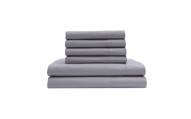  T800 6 Piece Queen Sheet Set, Gray, Queen