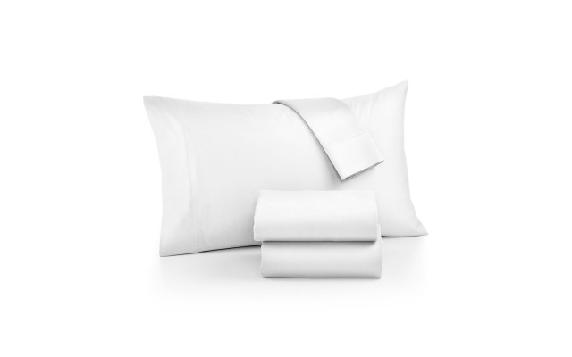  Ultra Cool 700-Thread Count 4-Pc. Sheet Set Bedding, White, Cal King