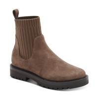 Aqua College Women’s Hanley Waterproof Booties, Dark Taupe, 9M