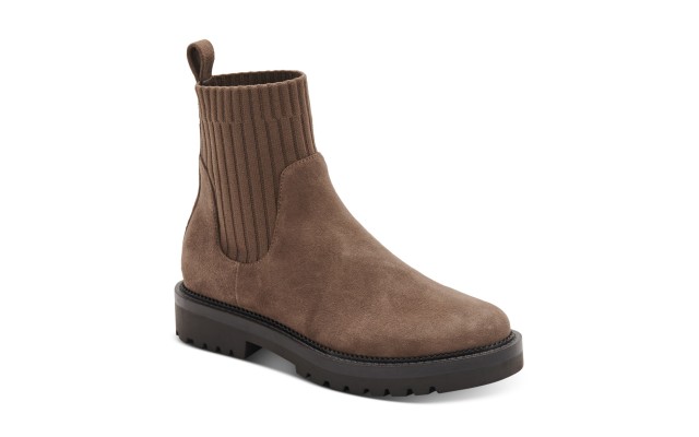  College Women’s Hanley Waterproof Booties, Dark Taupe, 9M