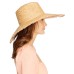  Wide Brim Raffia Fedora