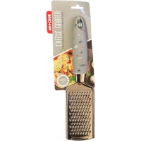 AR+COOK Cheese Grater-Easily Grates Cheese, Fruits, and Vegetables (Grey)