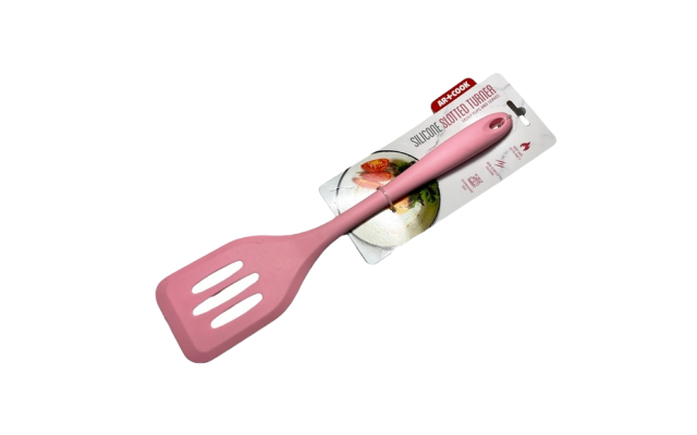 Ard And Cook Silicone Slotted Turner, Pink
