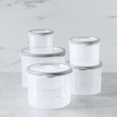 Art and Cook 10pc Round Plastic Vent Lid, Silver