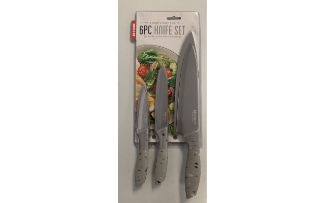 Art and Cook 6pc Knife Kitchen Set