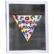 Ash & Chess Risograph Print, Multicolor, 8″ x 10″