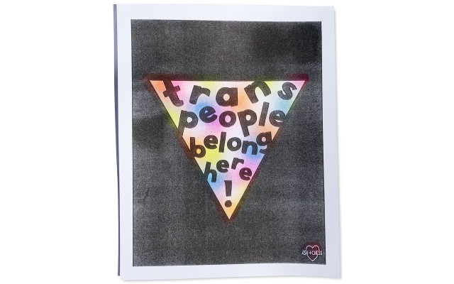 Ash & Chess Risograph Print, Multicolor, 8″ x 10″