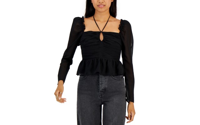  Women’s Toni Top, Black, Medium
