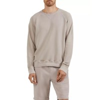 Atm Anthony Thomas Melillo Mens Cotton French Terry Regular Fit Crewneck Sweatshirt, XXL, Quartz
