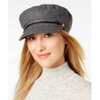 August Hat Attention Lieutenant Cap, Black