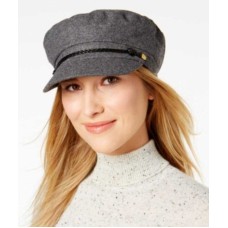 August Hat Attention Lieutenant Cap, Black