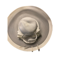 August Hat Company Citrine Widebrim Hat,White, One Size