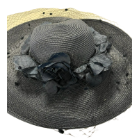August Hat Company Onyx Extra Wide Brim Hat, Navy