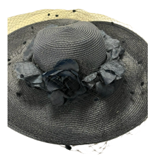 August Hat Company Onyx Extra Wide Brim Hat, Navy