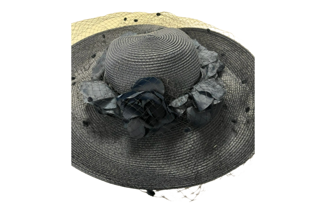  Onyx Extra Wide Brim Hat, Navy