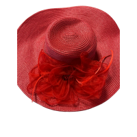 August Hat Company Range Widebrim Hat, Red