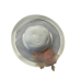  Sheer Wide Brim Hat, White, One Size
