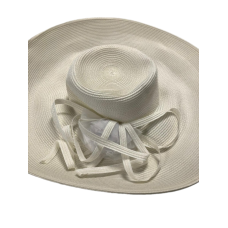 August Hat Company Women’s Extra Wide Brim Hat, White