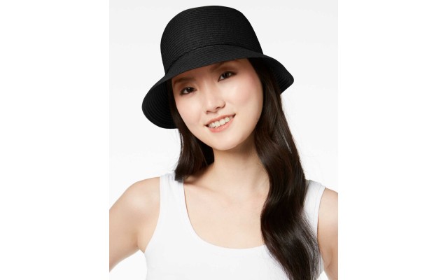  Forever Classic Cloche with Beads (Black, One Size)