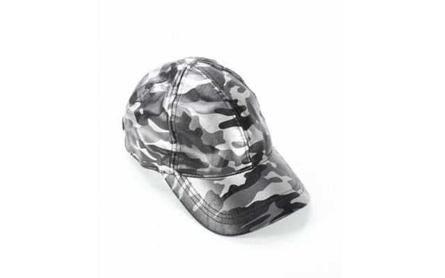  Printed Baseball Cap (Black, One Size)