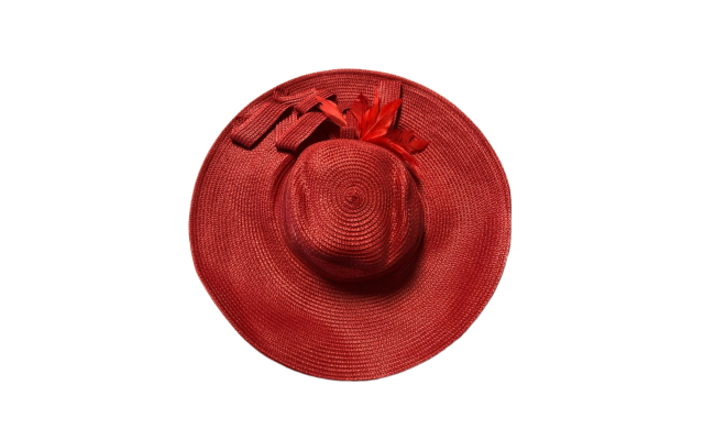 s Range Wide Brim Hat (Red)