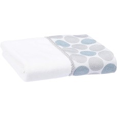 Avanti Linens Dotted Circles Collection, Bath Towel, White