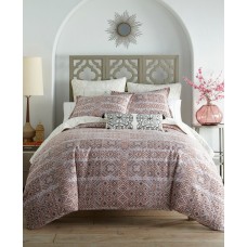 Azalea Skye Chennai Comforter Set, Queen, Orange